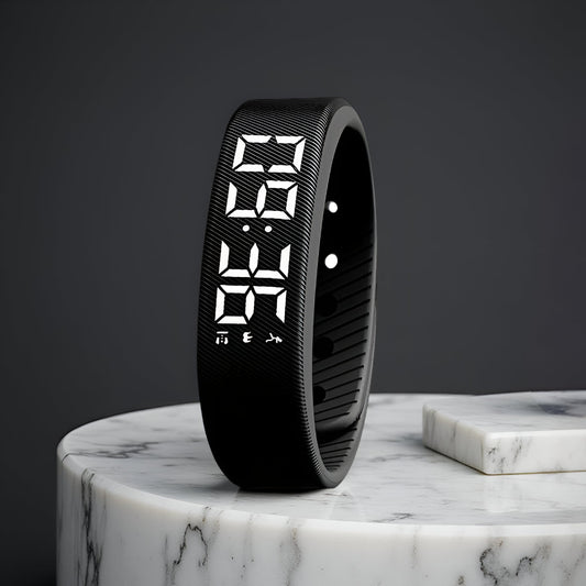 Chauncey | Women's and Men's Water-Resistant Sports Watch with LED Display