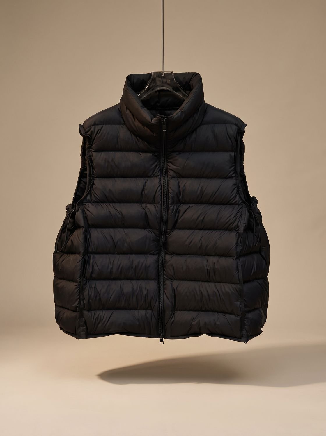 Christabel | Women's Quilted Vest with Two-Way Zip and Stand-Up Collar
