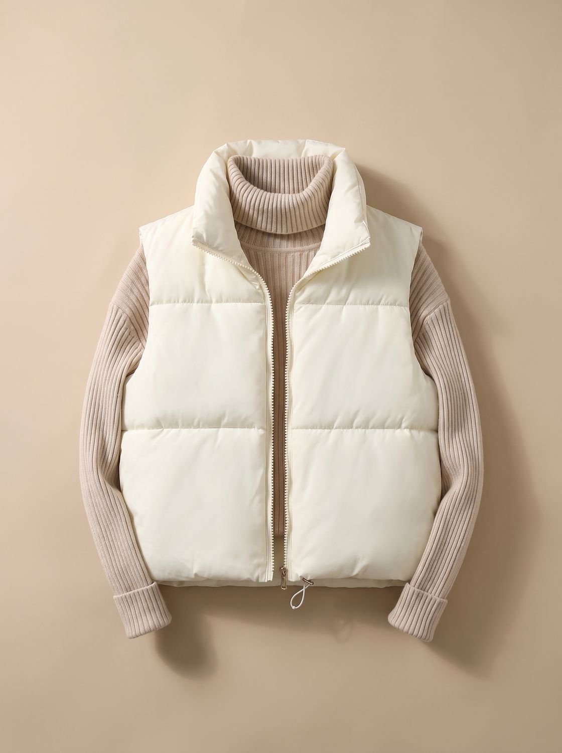 Ginetta | Women's Ultra-Lightweight Quilted Vest with Stand-Up Collar