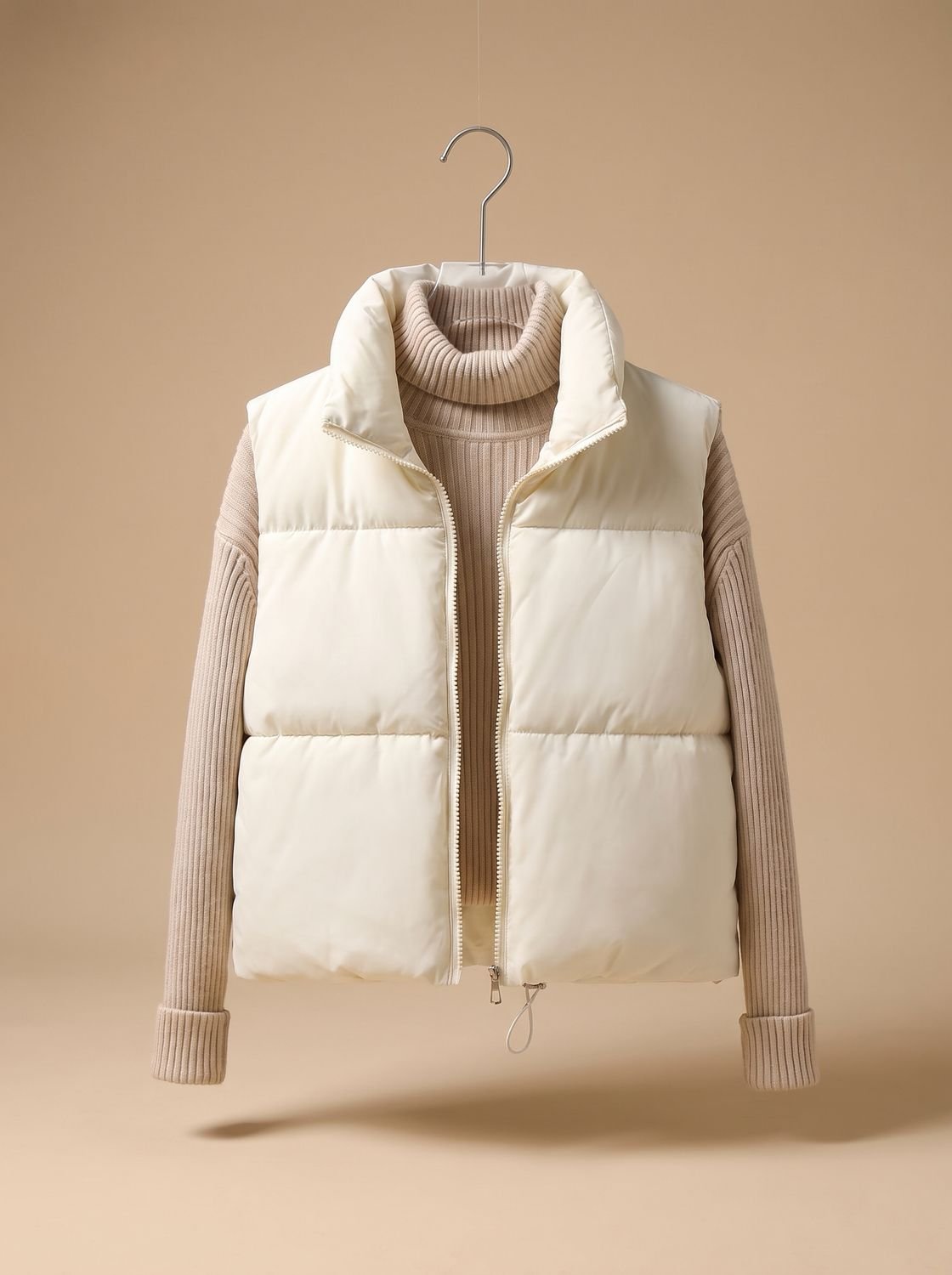 Ginetta | Women's Ultra-Lightweight Quilted Vest with Stand-Up Collar
