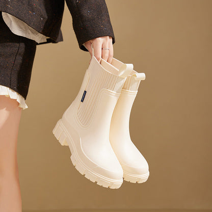 Mia | Waterproof Rain Boots with Anti-Slip Sole for Rainy Weather
