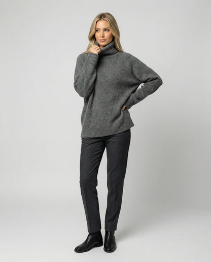 Charlotte | Casual Cashmere Turtleneck Sweater with Soft Fit