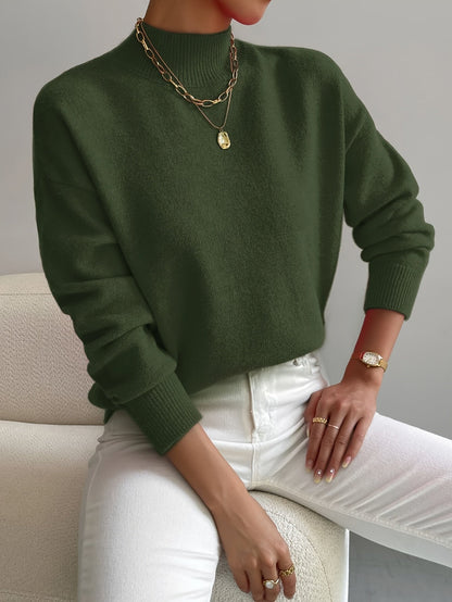 Mary | Elegant Turtleneck Sweater with Relaxed Fit