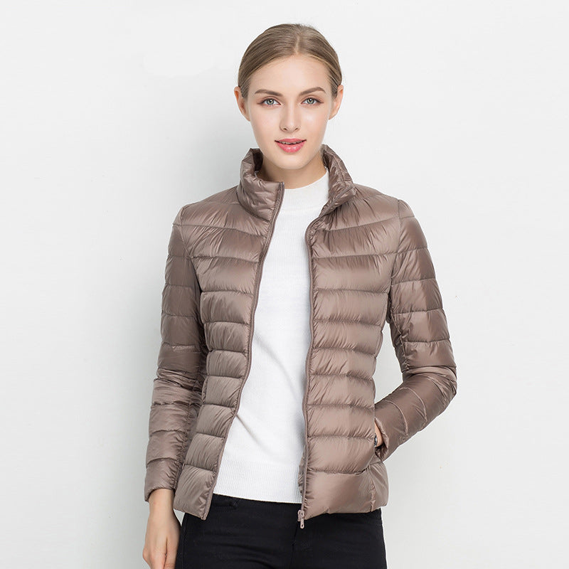Leah | Women's Featherweight Down Jacket for Autumn