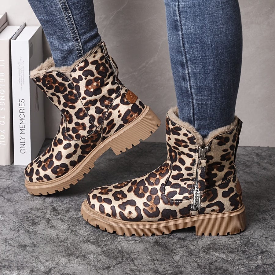 Jessica | Women's Fur Lined Winter Ankle Boots