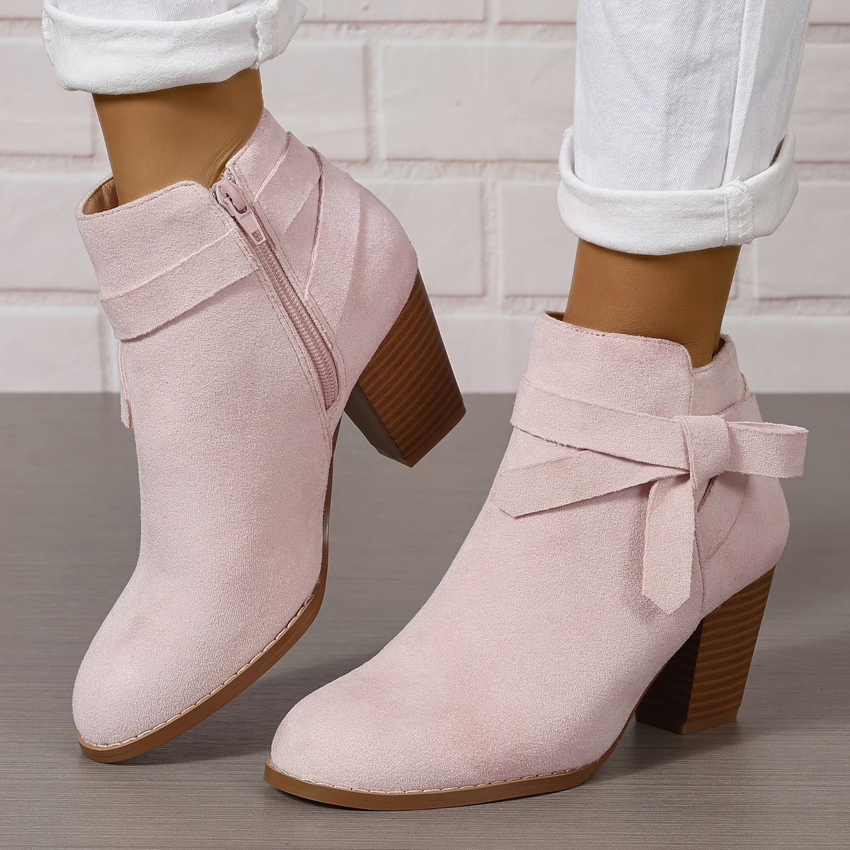 Lisa | Women's Chelsea Ankle Boots with Block Heel