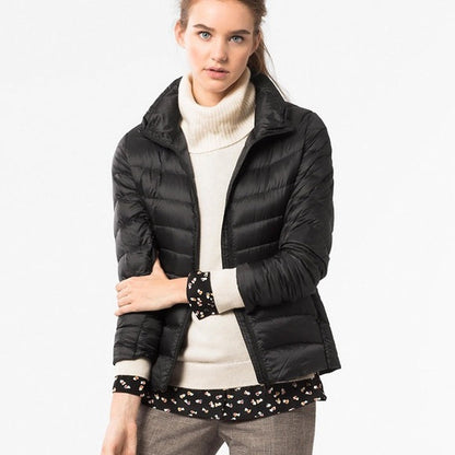 Leah | Women's Featherweight Down Jacket for Autumn