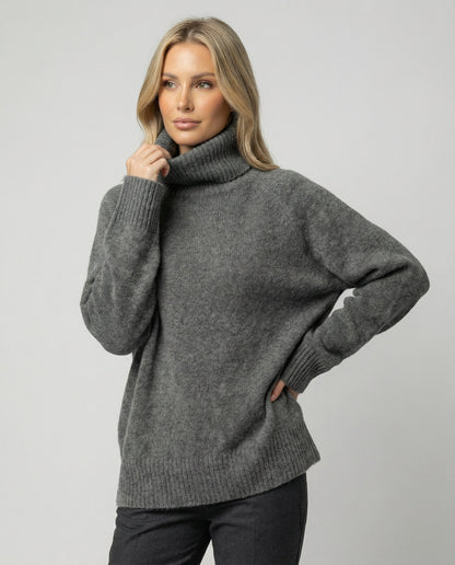 Charlotte | Casual Cashmere Turtleneck Sweater with Soft Fit